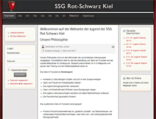 Tablet Screenshot of jugend.rot-schwarz-kiel.de